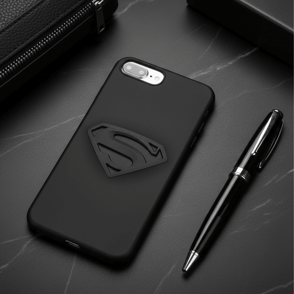 Superhero-S Engraved silicon Case for Apple IPhone 8 Plus - The Hatke