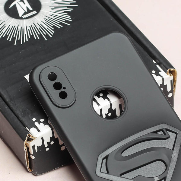 Superhero-S Engraved silicon Case for Apple Iphone X/XS - The Hatke