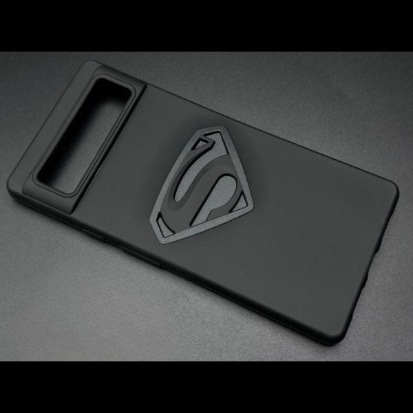 Superhero-S Engraved silicon Case for Google Pixel 6 - The Hatke
