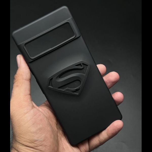 Superhero-S Engraved silicon Case for Google Pixel 6 Pro - The Hatke