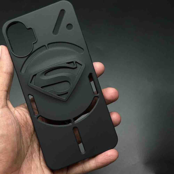 Superhero-S Engraved silicon Case for Nothing Phone 1 - The Hatke