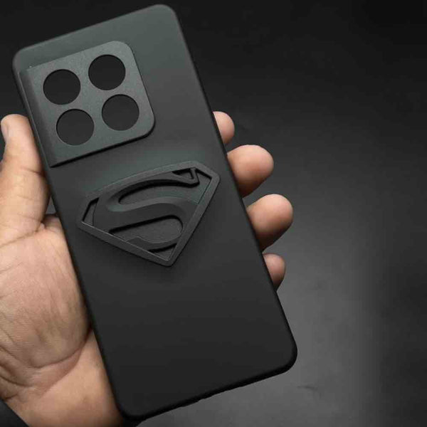 Superhero-S Engraved silicon Case for Oneplus 10 Pro - The Hatke