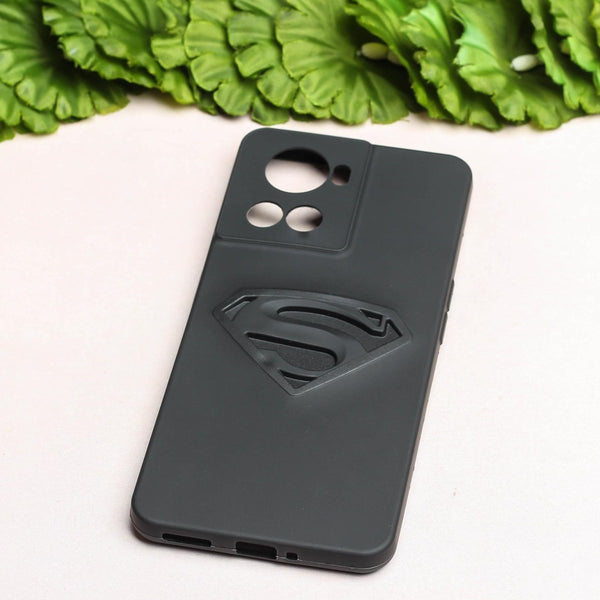 Superhero-S Engraved silicon Case for Oneplus 10R 5G - The Hatke