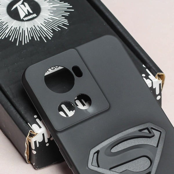 Superhero-S Engraved silicon Case for Oneplus 10R 5G - The Hatke