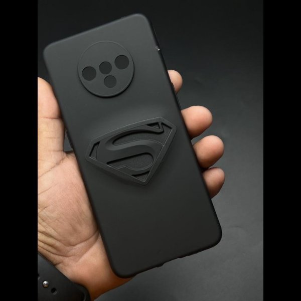Superhero-S Engraved silicon Case for Oneplus 7T - The Hatke