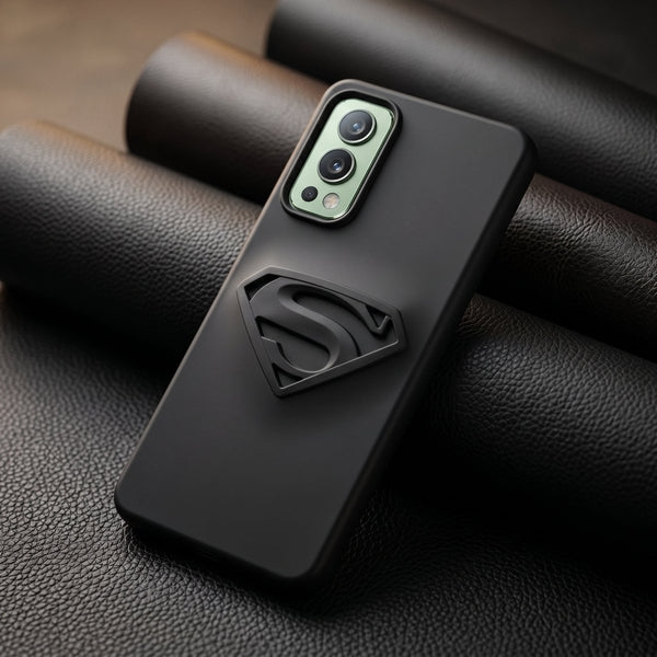 Superhero-S Engraved silicon Case for Oneplus Nord 2 - The Hatke