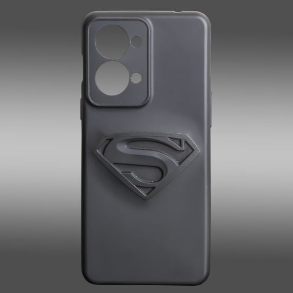 Superhero-S Engraved silicon Case for Oneplus Nord 2T - The Hatke