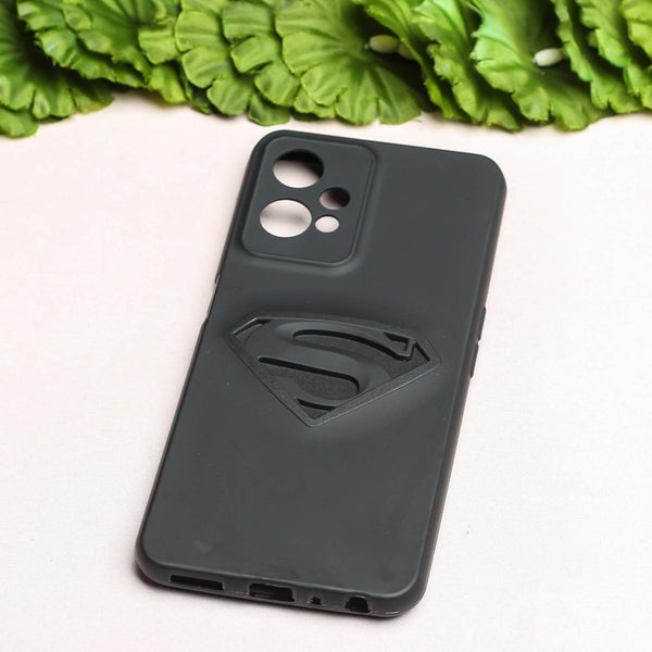 Superhero-S Engraved silicon Case for Oneplus Nord CE 2 Lite - The Hatke