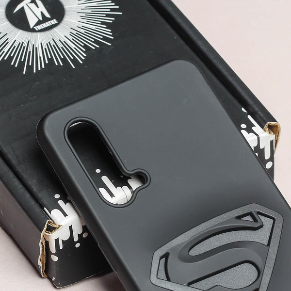 Superhero-S Engraved silicon Case for Oneplus Nord CE - The Hatke
