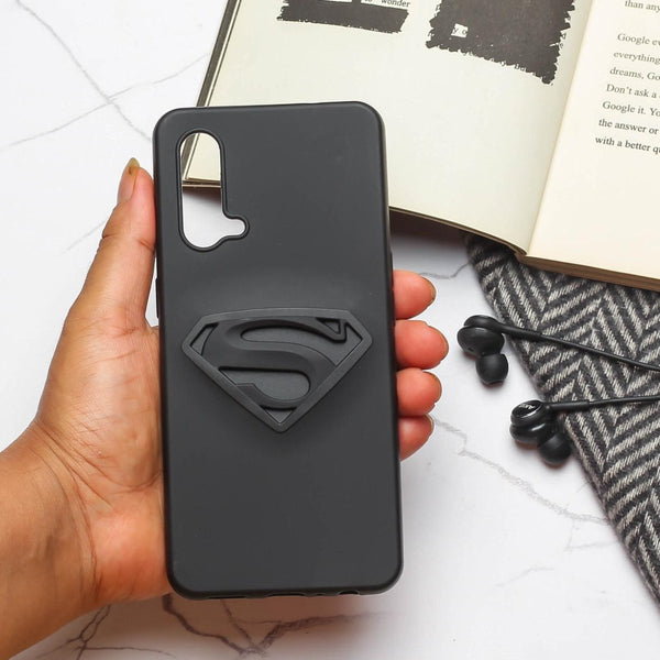 Superhero-S Engraved silicon Case for Oneplus Nord CE - The Hatke