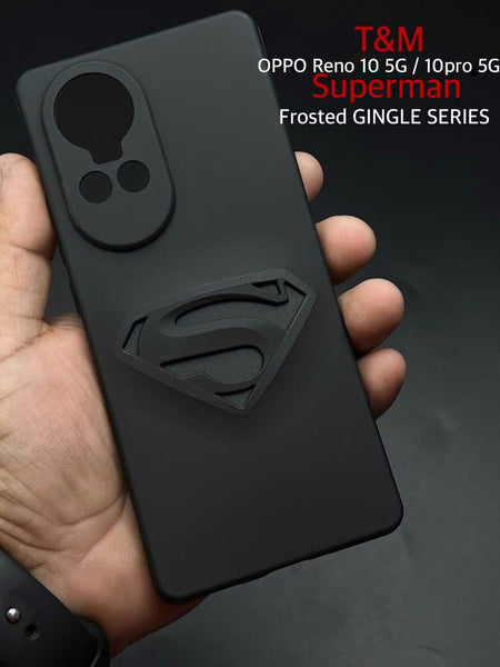 Superhero-S Engraved silicon Case for Oppo Reno 10 - The Hatke
