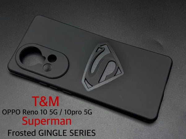 Superhero-S Engraved silicon Case for Oppo Reno 10 - The Hatke