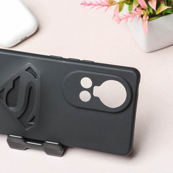 Superhero-S Engraved silicon Case for Oppo Reno 10 Pro Plus 5g - The Hatke