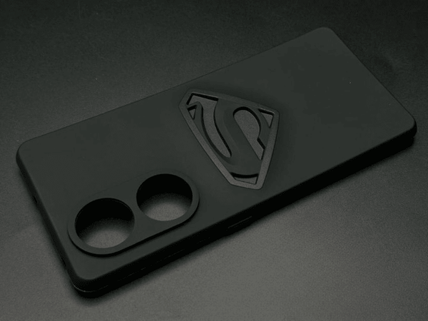 Superhero-S Engraved silicon Case for Oppo Reno 8T 5g - The Hatke