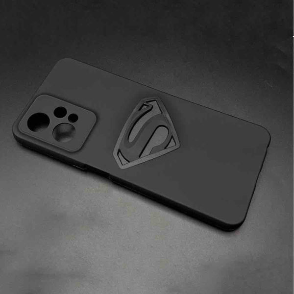 Superhero-S Engraved silicon Case for Realme 9 Pro - The Hatke