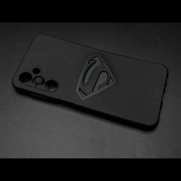 Superhero-S Engraved silicon Case for Samsung M34 5g - The Hatke