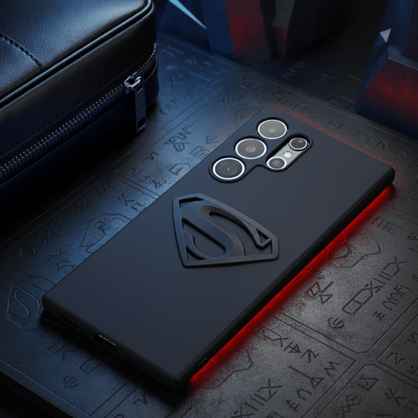 Superhero-S Engraved silicon Case for Samsung S22 ULTRA - The Hatke