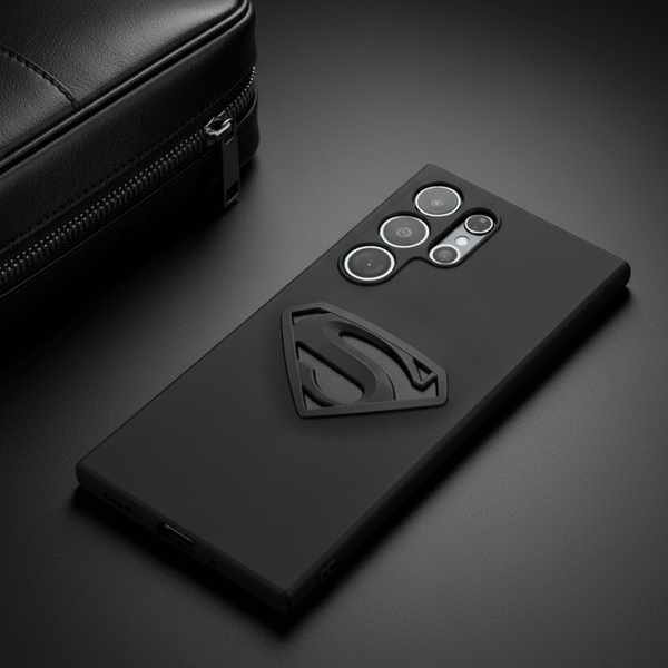 Superhero-S Engraved silicon Case for Samsung S22 ULTRA - The Hatke