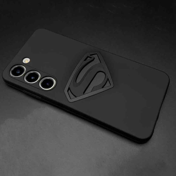 Superhero-S Engraved Silicone Case for Samsung S23 5G - The Hatke