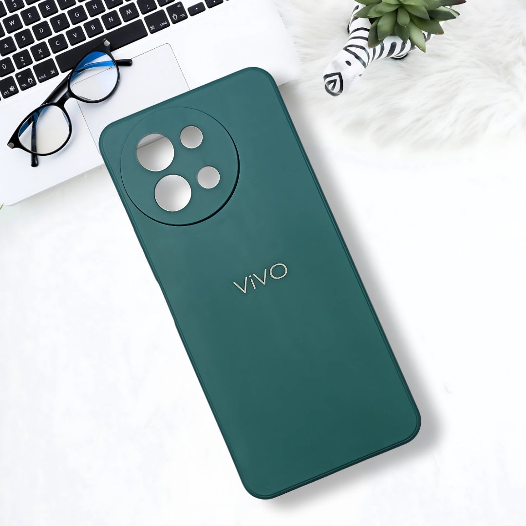 Dark Green Candy silicone Case for Vivo T3X
