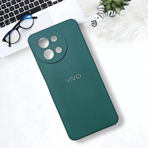 Dark Green Candy silicone Case for Vivo T3X