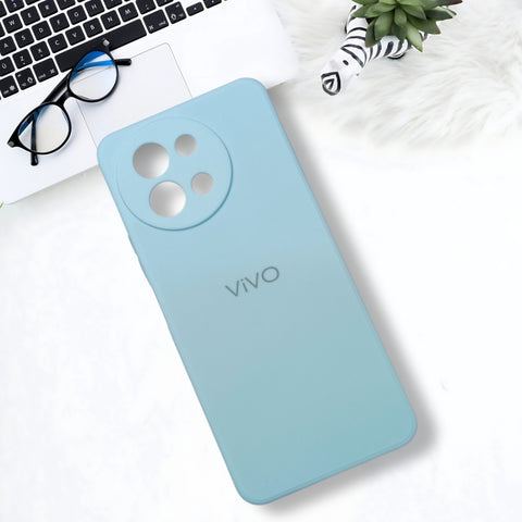 Light Blue Candy silicone Case for Vivo T3X