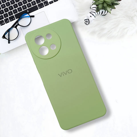 Light Green Candy silicone Case for Vivo T3X