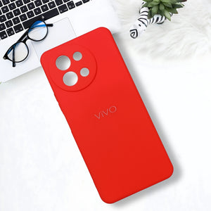 Red Candy silicone Case for Vivo T3X