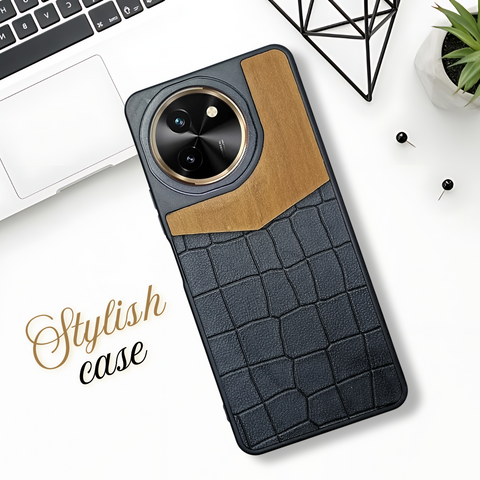 WoodTouch Brown Case for Vivo T3X