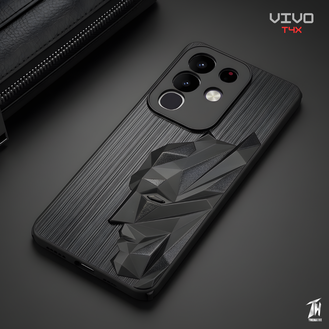 Superhero Engraved logo silicon Case for Vivo T4X