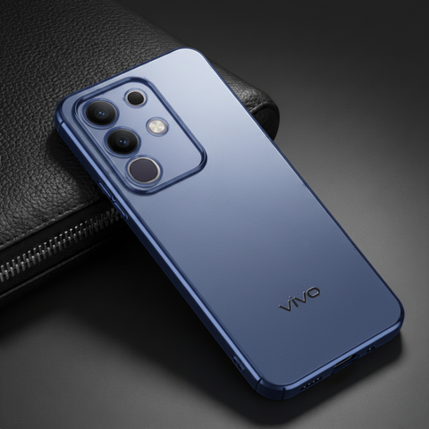 Orix Blue Matte Case for Vivo T4x