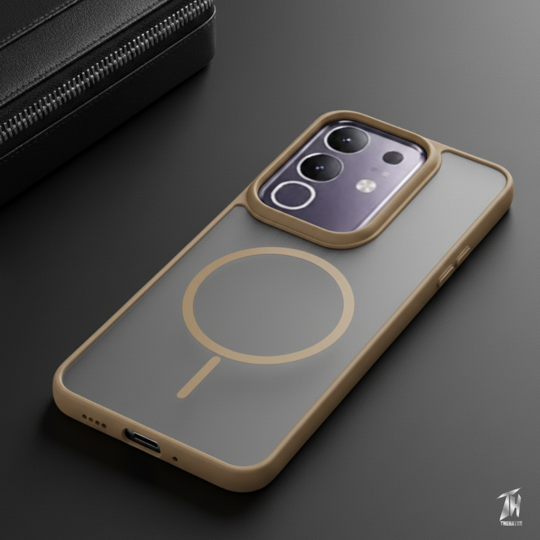 KYRON Brown Matte  Case for Vivo T4X