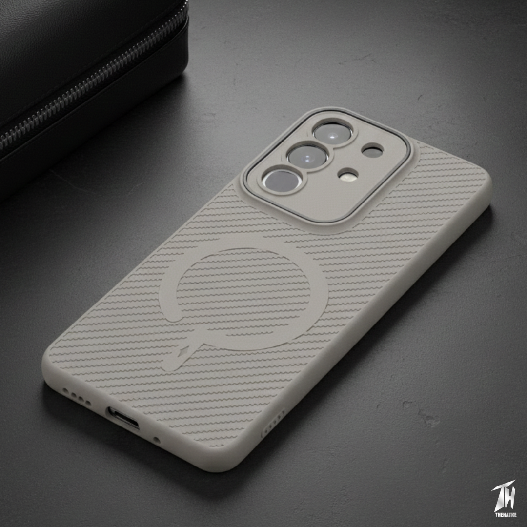 Gripon Grey Silicone Case for Vivo T4X