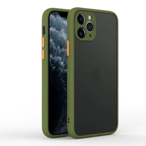 Green Smoke Silicone Safe case for Apple iphone 12 pro max