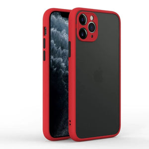 Red Smoke Silicone Safe case for Apple iphone 11 pro max