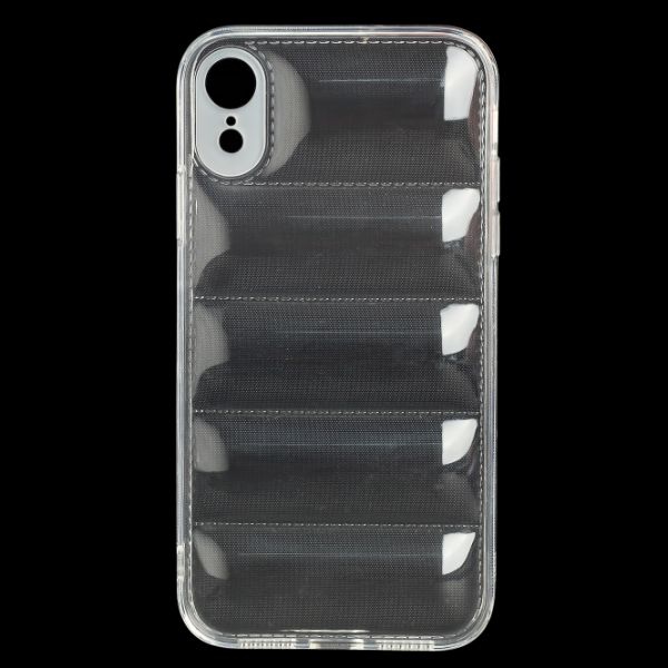 Transparent Puffon silicone case for Apple iPhone Xr - The Hatke