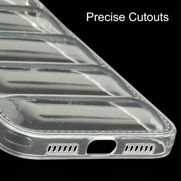 Transparent Puffon silicone case for Apple iPhone Xr - The Hatke