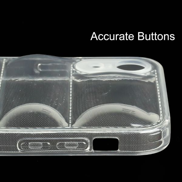 Transparent Puffon silicone case for Apple iPhone Xr - The Hatke