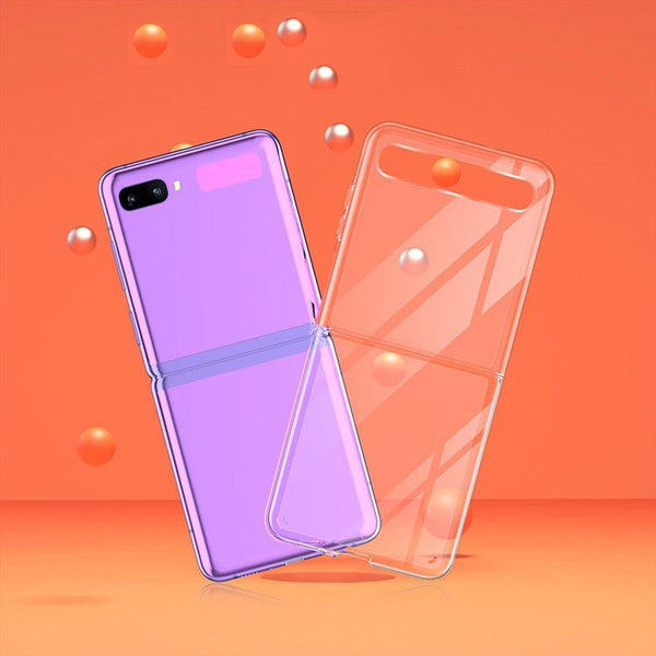 Transparent TPU Silicone case for Samsung Galaxy Z FLIP - The Hatke