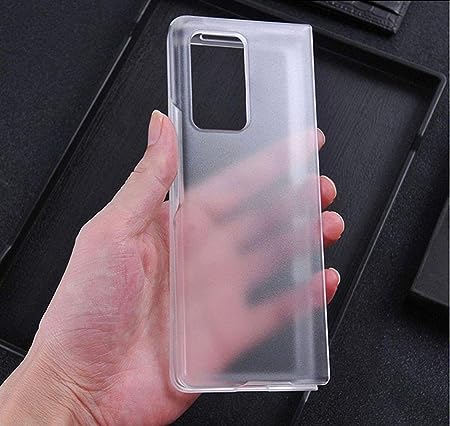 Transparent TPU Silicone case for Samsung Z Fold 2 5G - The Hatke