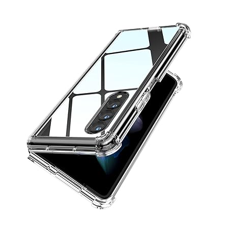 Transparent TPU Silicone case for Samsung Z Fold 3 5G - The Hatke