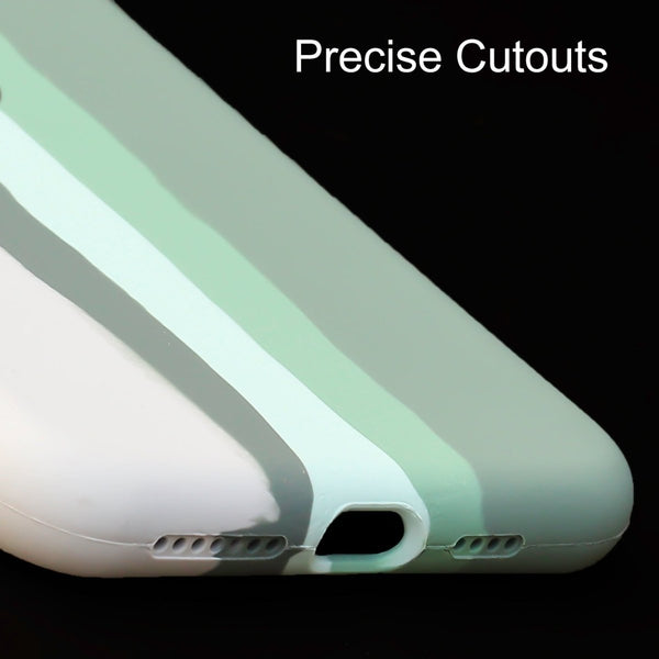 Treemoda Rainbow Silicone Case for Apple Iphone 11 Pro Max - The Hatke