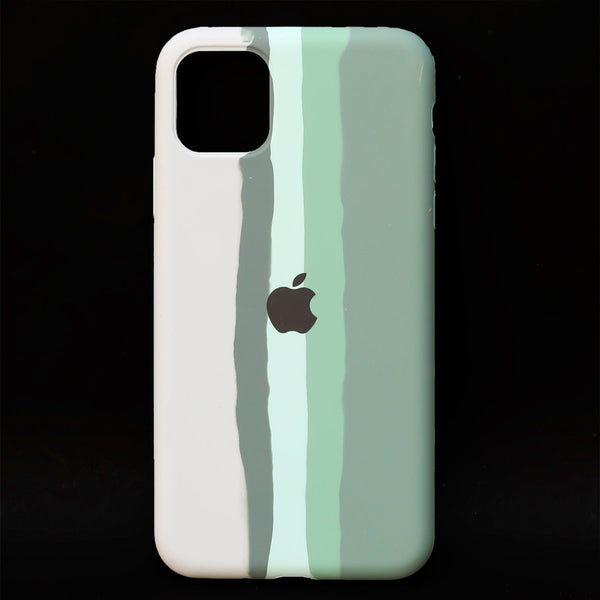 Treemoda Rainbow Silicone Case for Apple Iphone 11 Pro Max - The Hatke