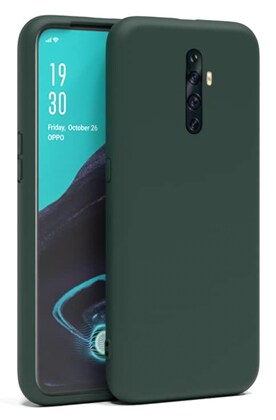 Dark Green Original Silicone case for Oppo Reno 2F