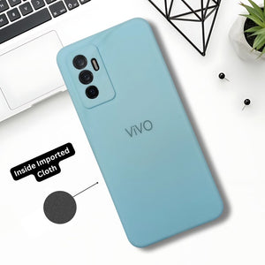 Light Blue Candy silicone Case for Vivo V23e