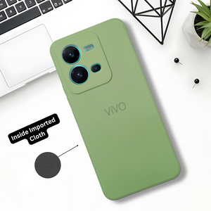 Light Green Candy silicone Case for Vivo V25