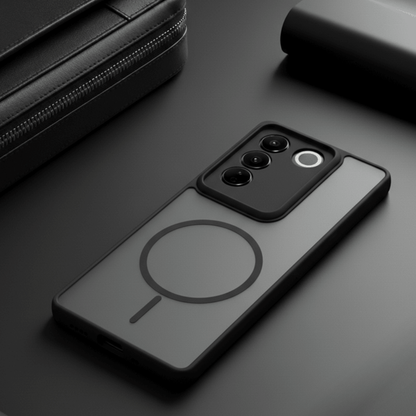 KYRON Black Matte  Case for Vivo V27 Pro