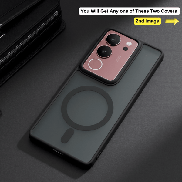 KYRON Black Matte  Case for Vivo V29 Pro