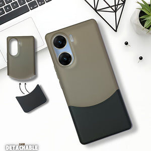 Black Detach Matte Case for Vivo V29E