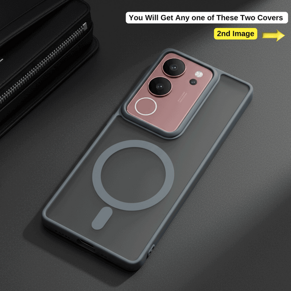 KYRON Grey Matte  Case for Vivo V29